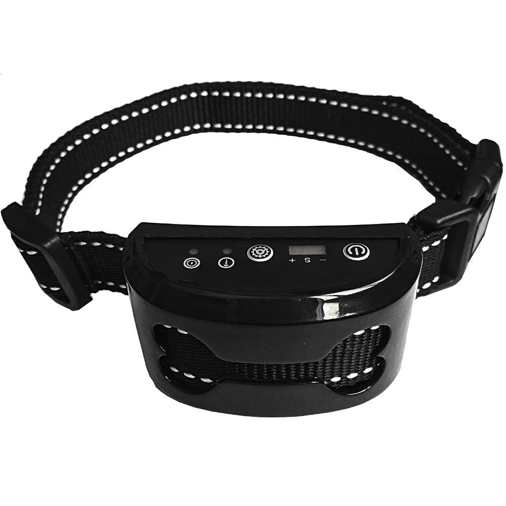 Rechargeable Anti-Bark Dog Collar – Waterproof Automatic Training with Safe Correction Modes