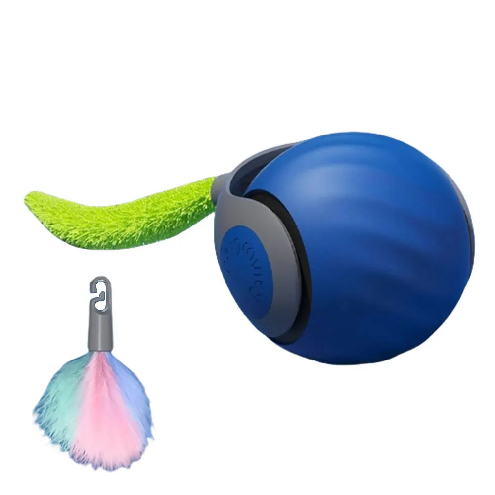 Smart Interactive Pet Ball – Automatic Moving & Bouncing Rechargeable Toy