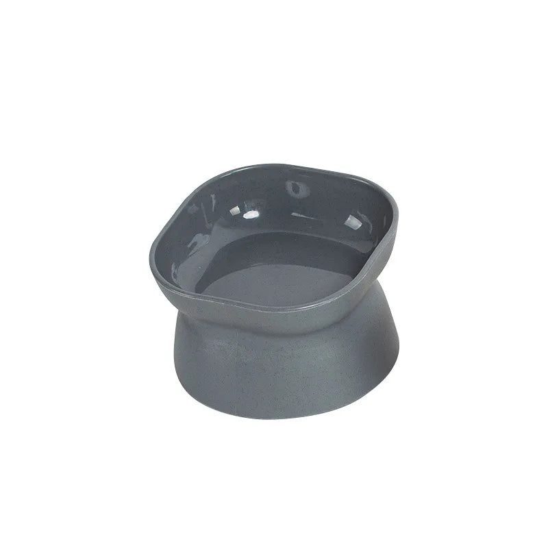 Elevated Ceramic Pet Bowl – High Foot Feeder for Cats & Small Dogs
