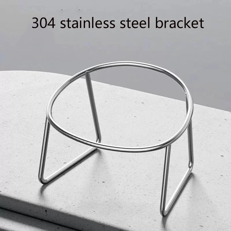 Tilted Stainless Steel Cat Bowl – Metal Stand Feeder for Food & Water (Cats & Kittens)