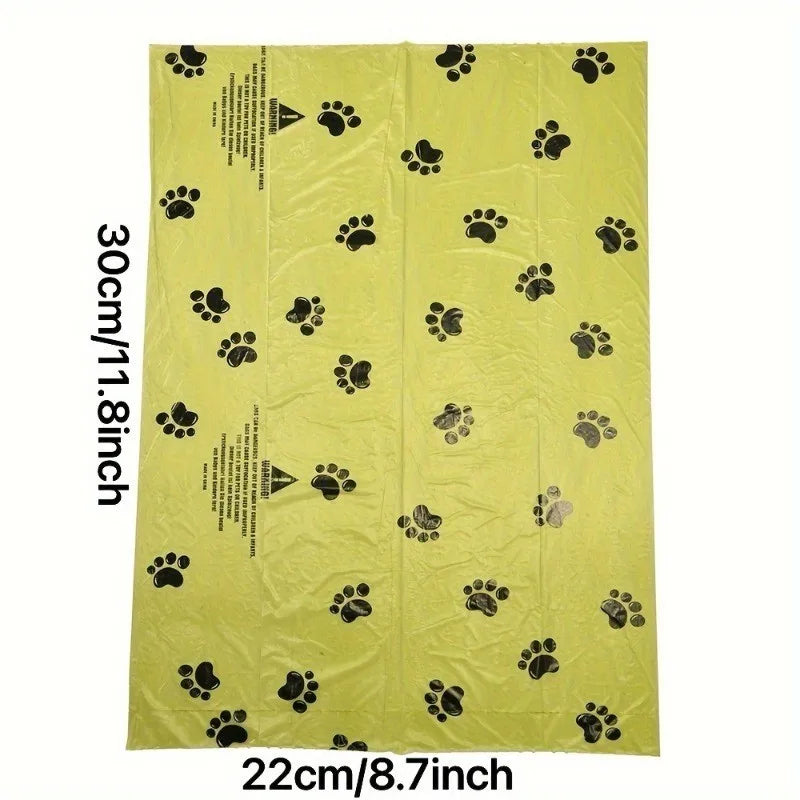 Non-Stick Dog Poop Bags Refill Rolls for Pet Waste Cleanup