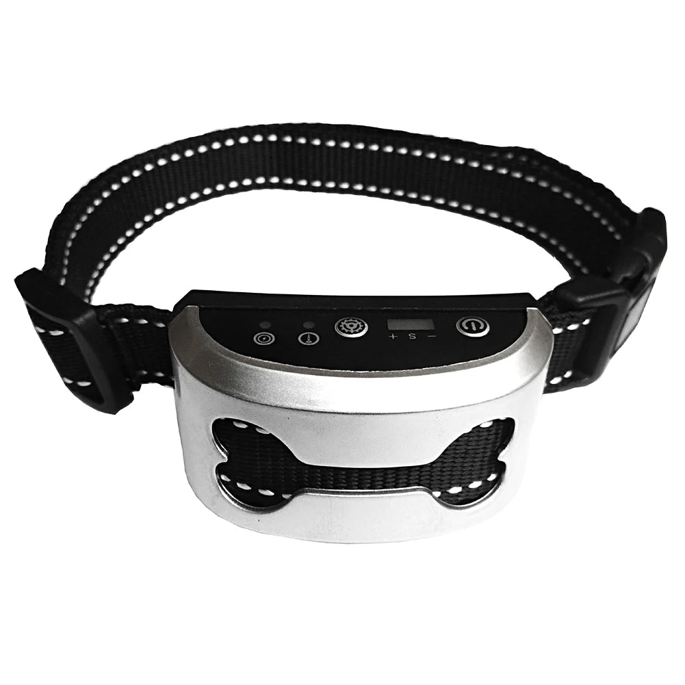 Rechargeable Anti-Bark Dog Collar – Waterproof Automatic Training with Safe Correction Modes