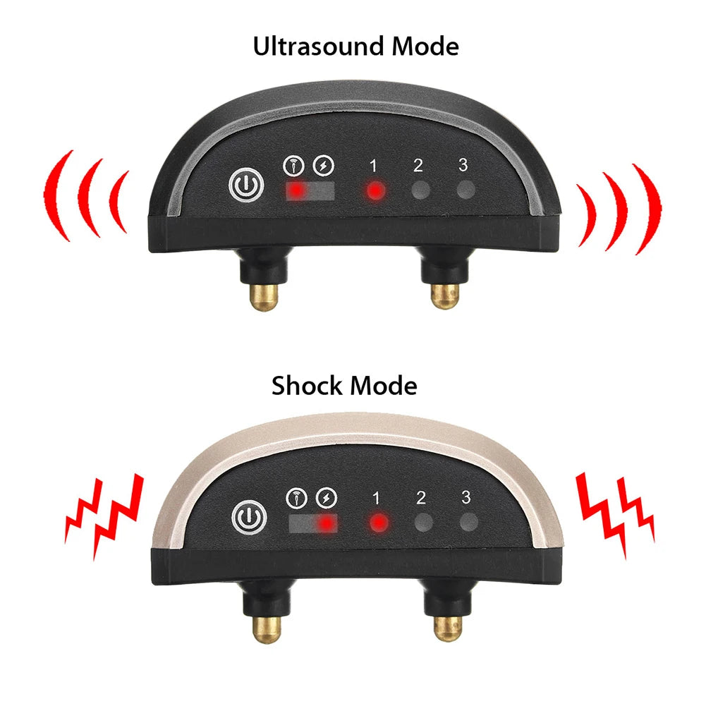 Rechargeable Anti-Bark Dog Collar – Waterproof Automatic Training with Safe Correction Modes