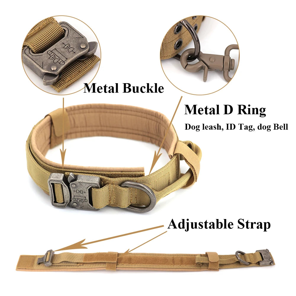 Tactical Dog Collar Set