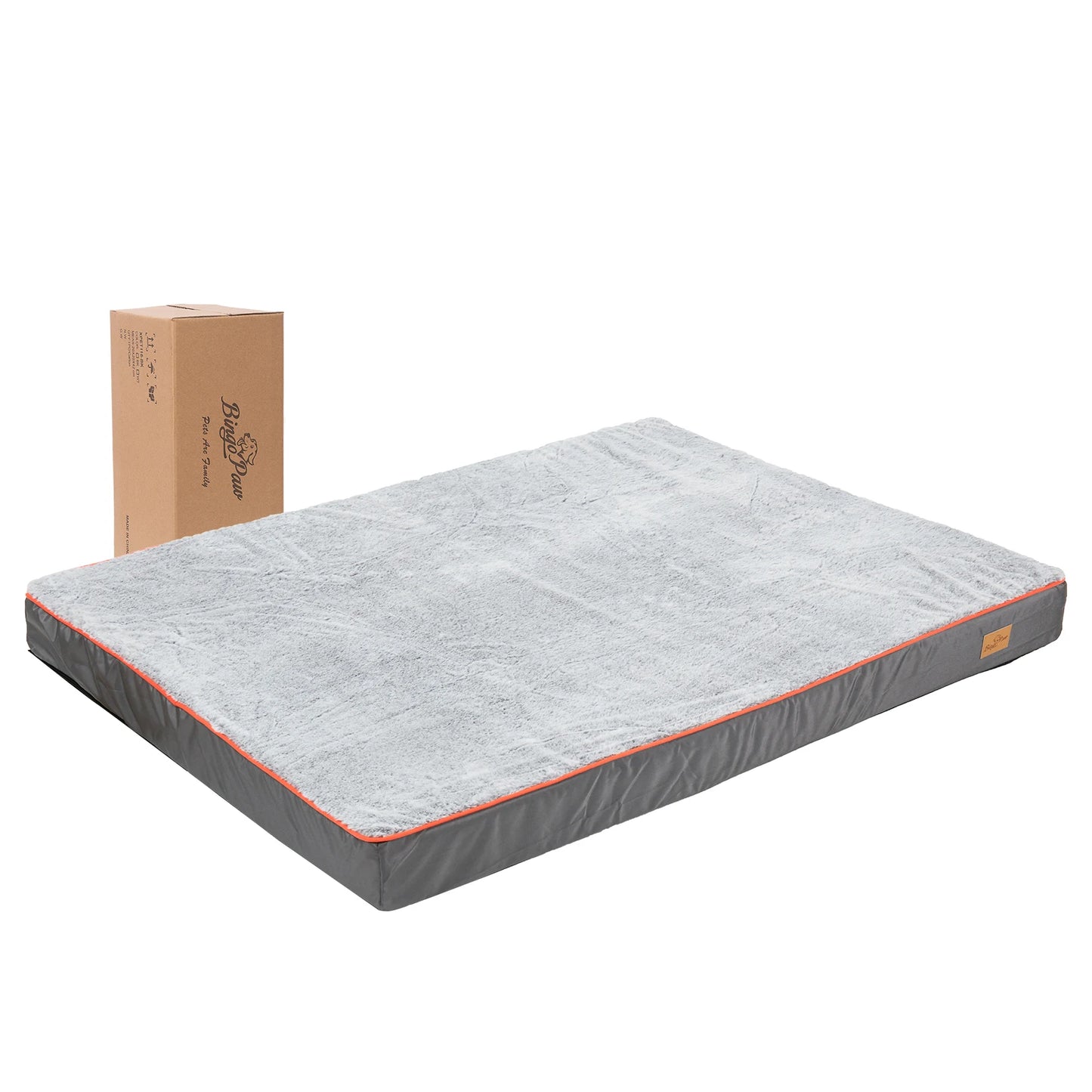 Orthopedic Memory Foam Dog Bed with Waterproof Washable Cover