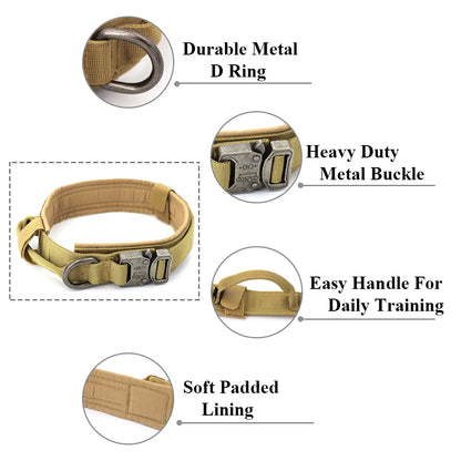 Tactical Dog Collar Set