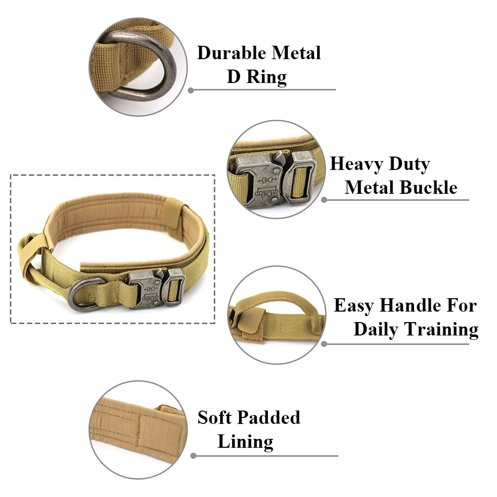Tactical Dog Collar Set
