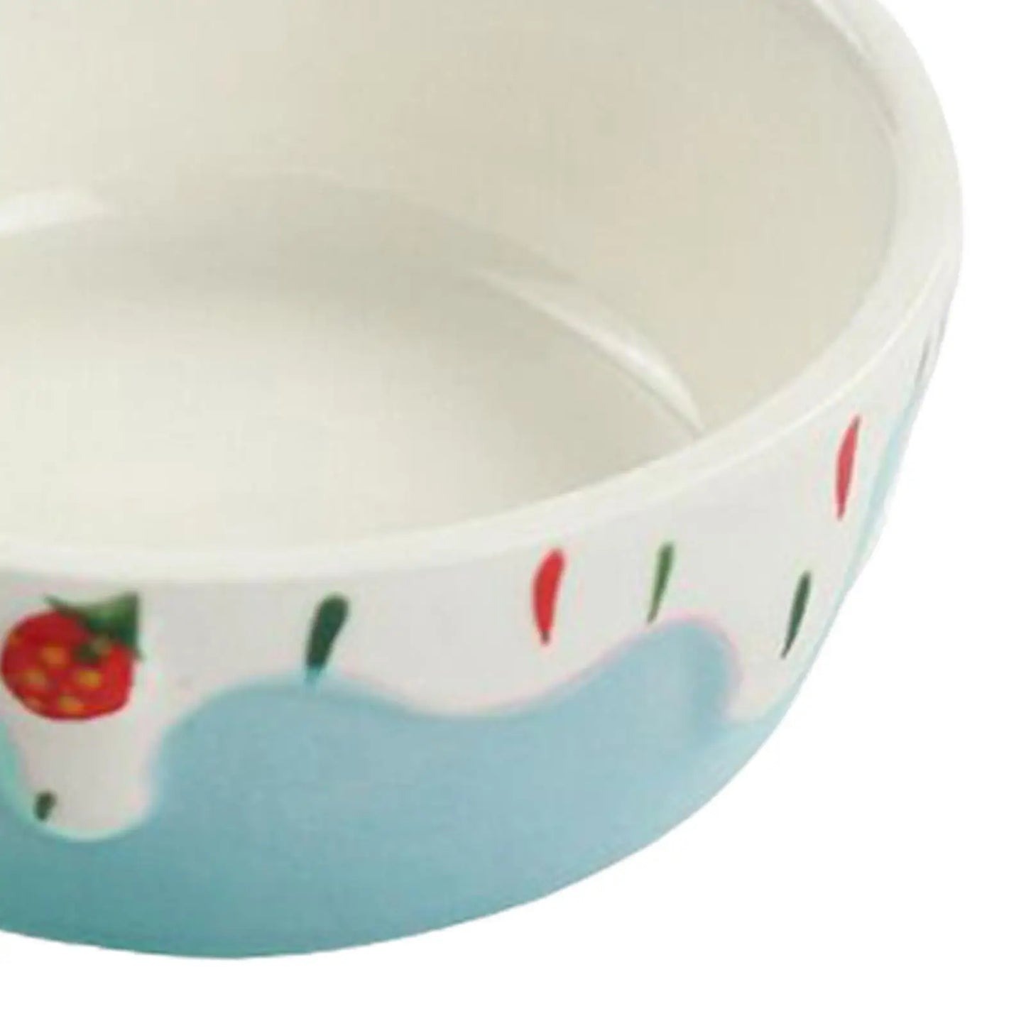 Ceramic Small Pet Food Bowl – Easy Clean Feeding Dish for Hamsters, Rabbits & Small Animals