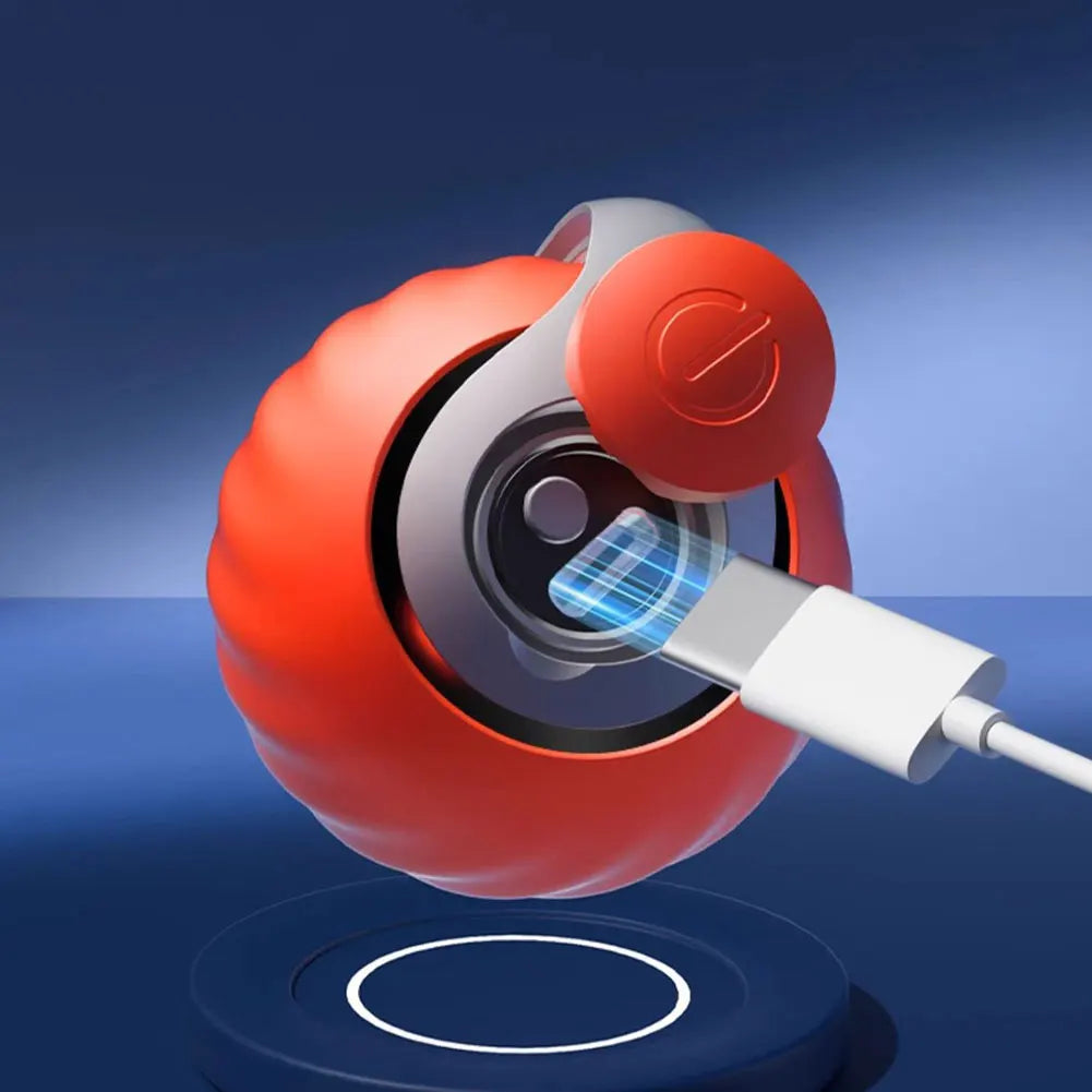 Smart Interactive Pet Ball – Automatic Moving & Bouncing Rechargeable Toy