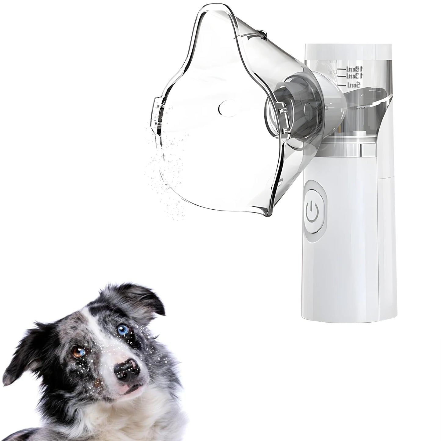Pet Portable Nebulizer – Silent Medical Atomizer Inhaler for Animals