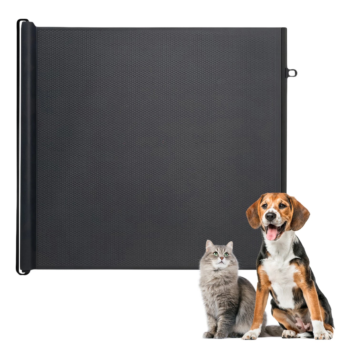 Barrera de seguridad retráctil para perros y cachorros