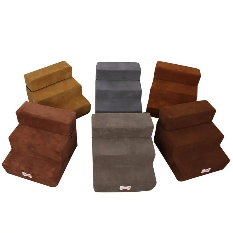 Small Dog Pet Stairs 3 Steps – Anti-Slip for Dogs & Cats