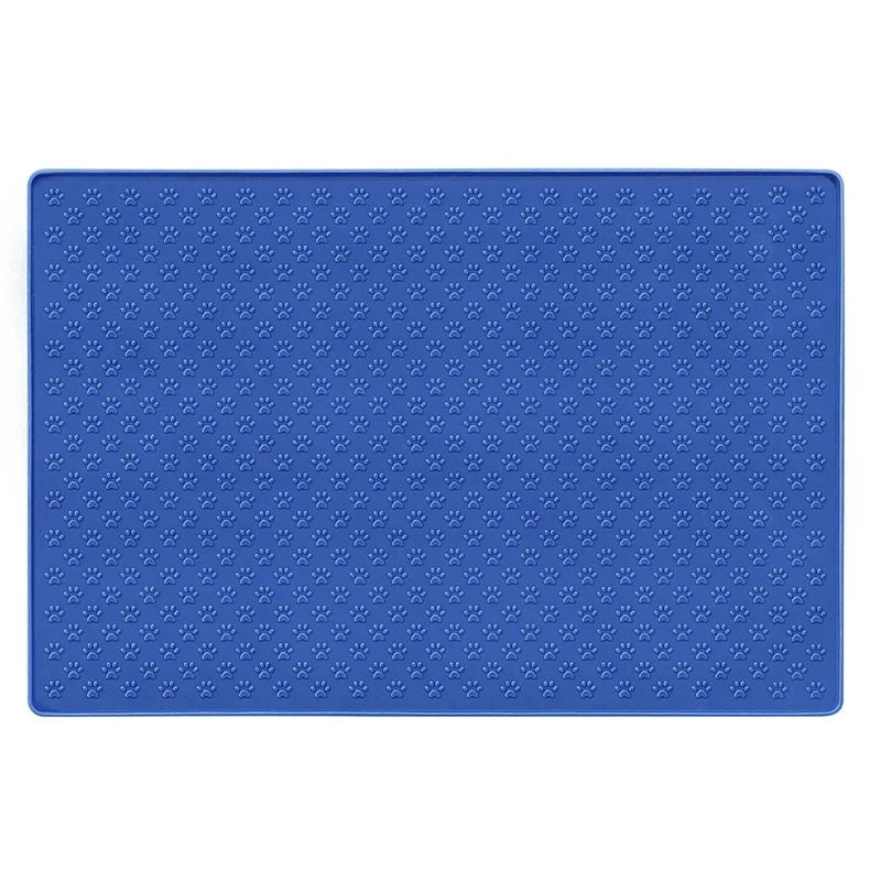 Pet Placemat – Silicone Waterproof Feeding Mat for Cats & Dogs Bowl Pad