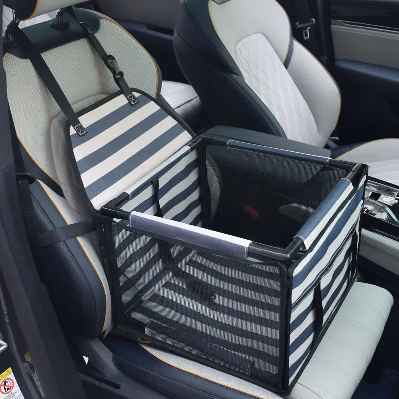Waterproof Dog Car Seat Cover – Travel Hammock Carrier for Small & Medium Dogs