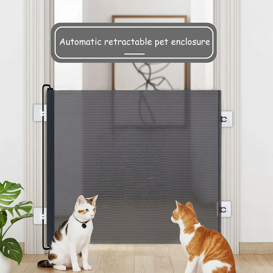 Retractable Pet Safety Gate for Dogs & Puppies