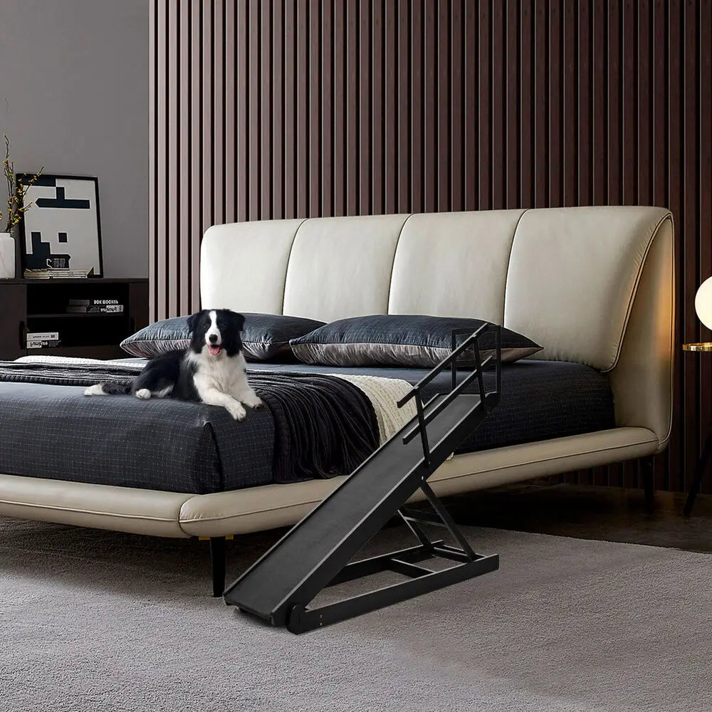 Folding Dog Ramp – For Bed, Car, Couch & Truck