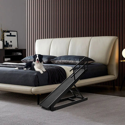 Folding Dog Ramp – For Bed, Car, Couch & Truck