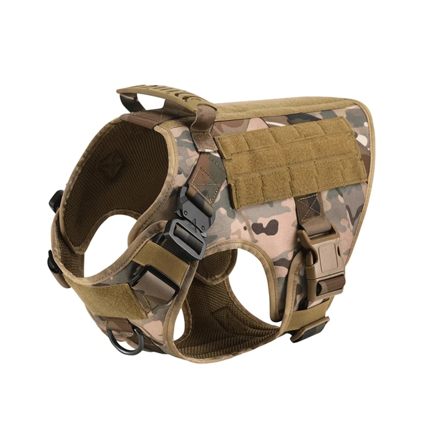Tactical Dog Harness with Molle – For Medium & Large Dogs