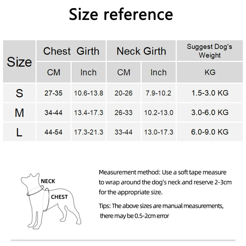 Adjustable Pet Harness & Leash Set – Comfort Vest for Small & Medium Dogs & Cats