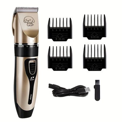 Pet Grooming Clippers – Electric Trimmer for Dogs & Cats