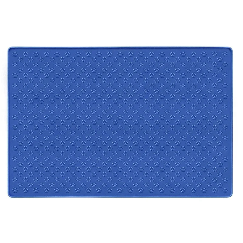 Pet Placemat – Silicone Waterproof Feeding Mat for Cats & Dogs Bowl Pad