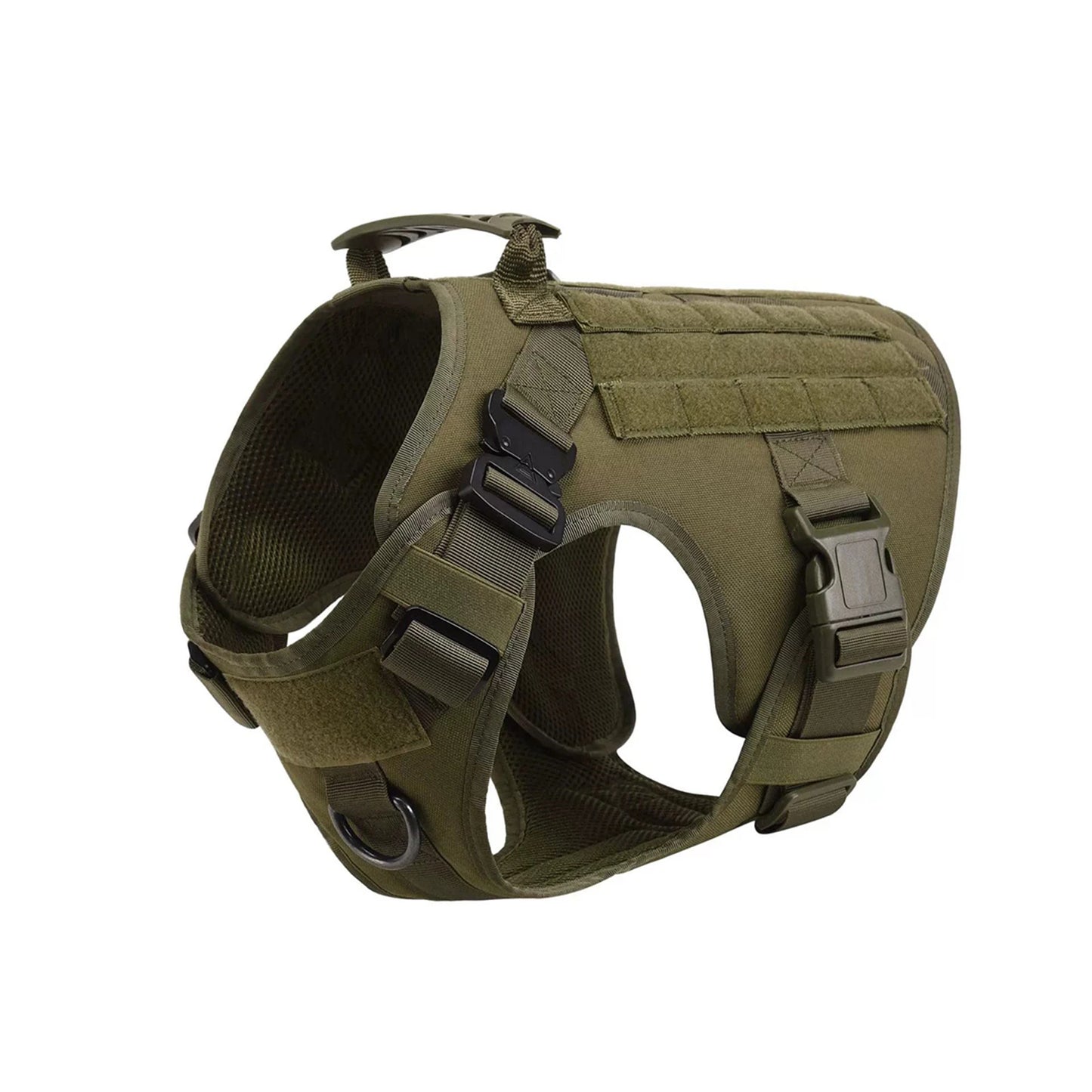 Tactical Dog Harness with Molle – For Medium & Large Dogs