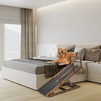 Folding Dog Ramp – For Bed, Car, Couch & Truck