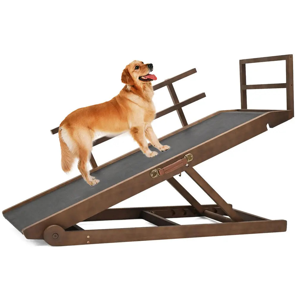 Folding Dog Ramp – For Bed, Car, Couch & Truck