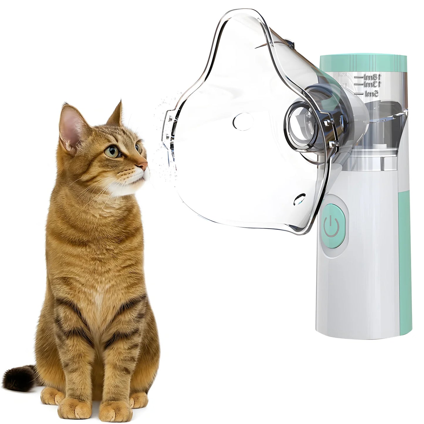 Pet Portable Nebulizer – Silent Medical Atomizer Inhaler for Animals