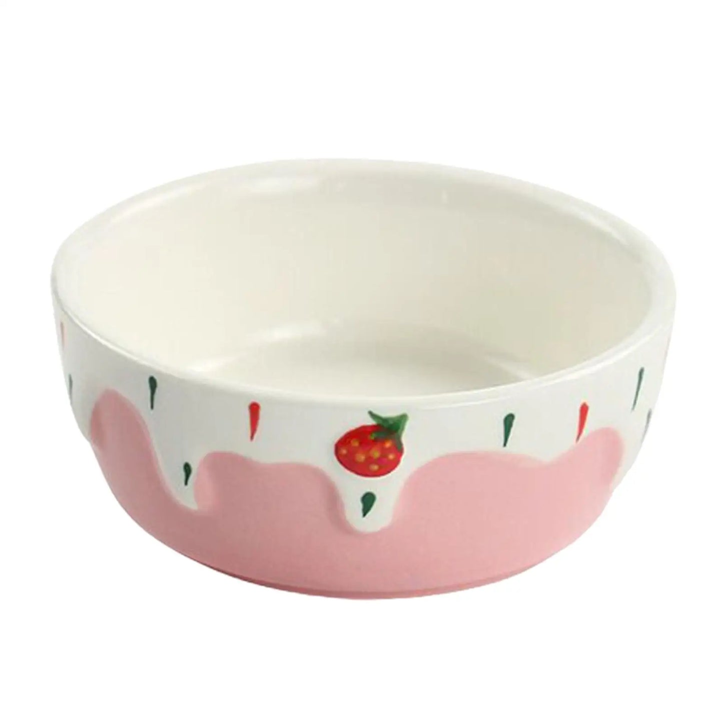 Ceramic Small Pet Food Bowl – Easy Clean Feeding Dish for Hamsters, Rabbits & Small Animals