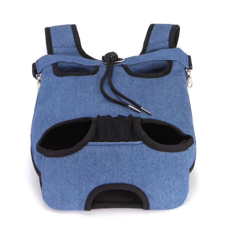 Adjustable Pet Carrier Backpack for Cats & Small Dogs