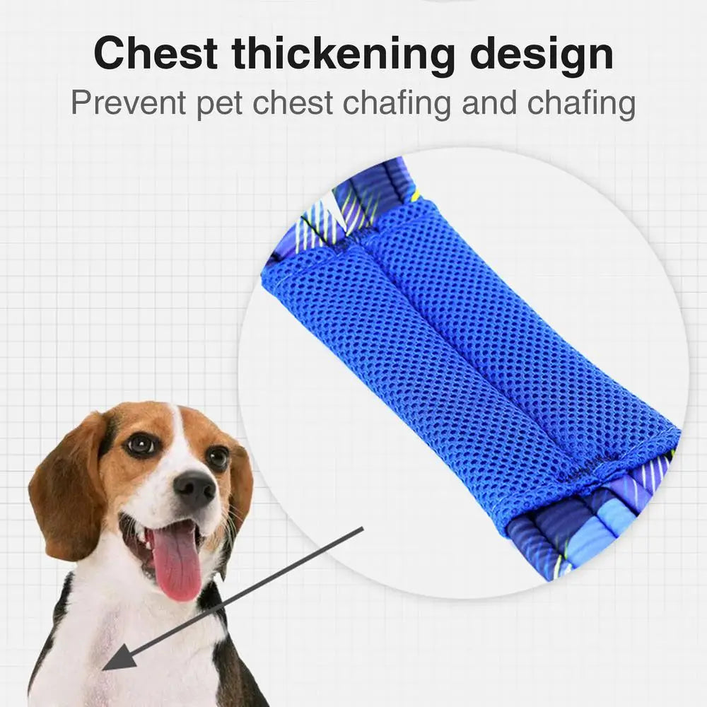 Dog Running Harness No-Pull Sport Training Bikejoring Skijoring Sled Harness