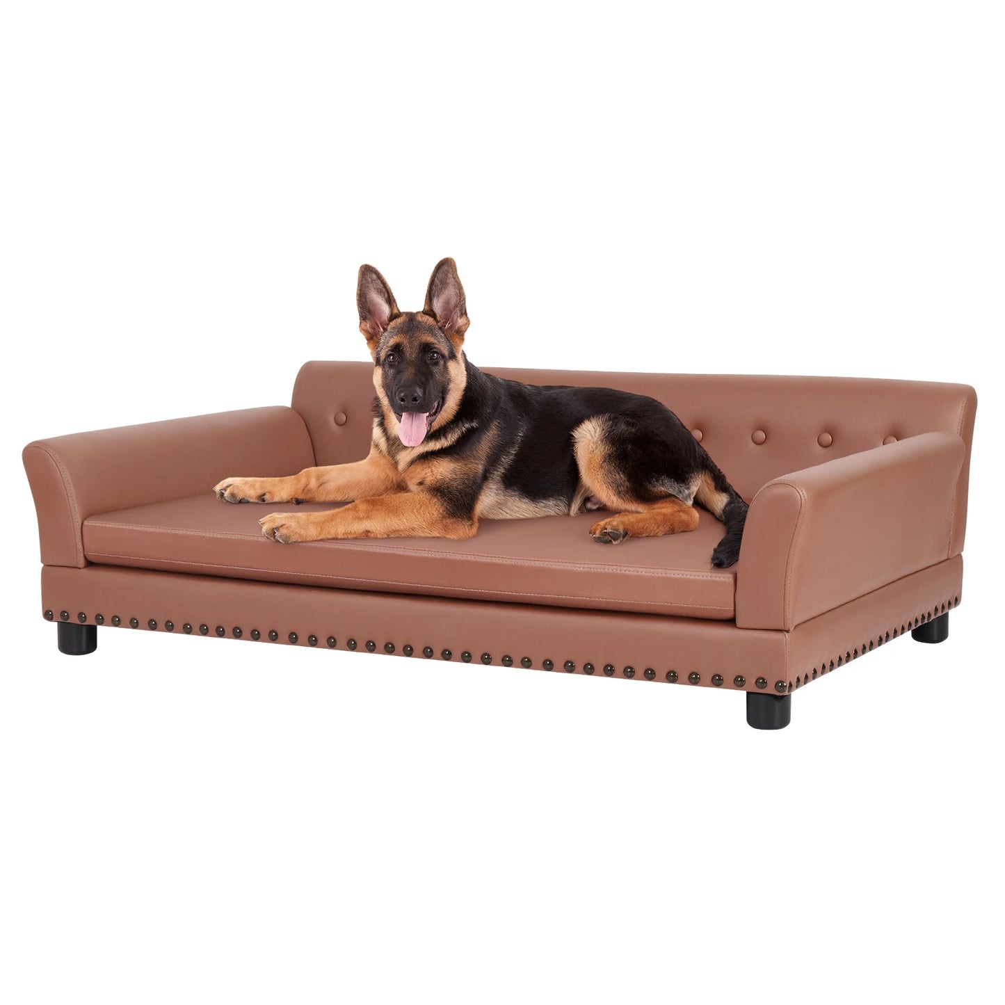 Wasserdichtes Haustier-Sofabett mit abnehmbarem Kissen & gemütlichem Liegedesign