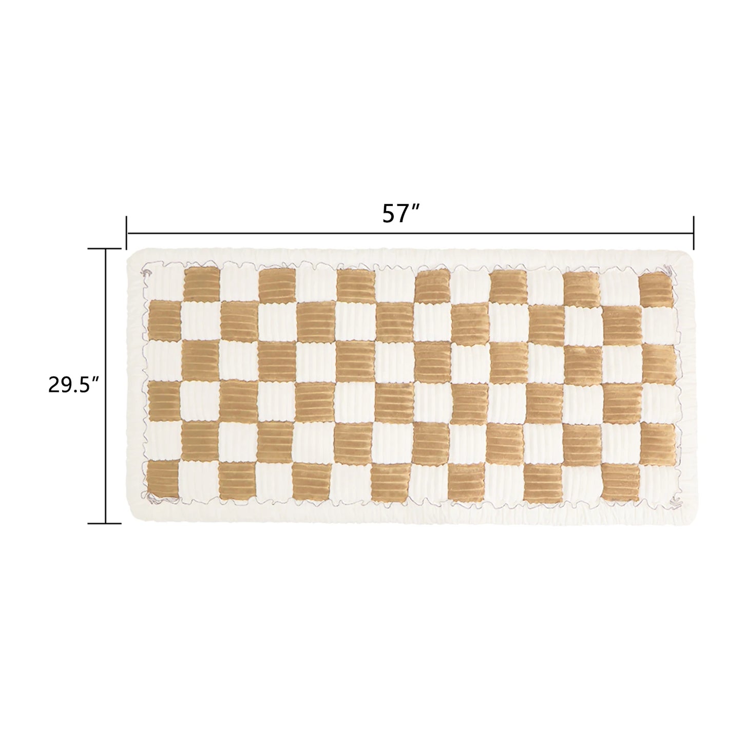 Washable Pet Car Seat Mat with Anti-Slip Waterproof Protection