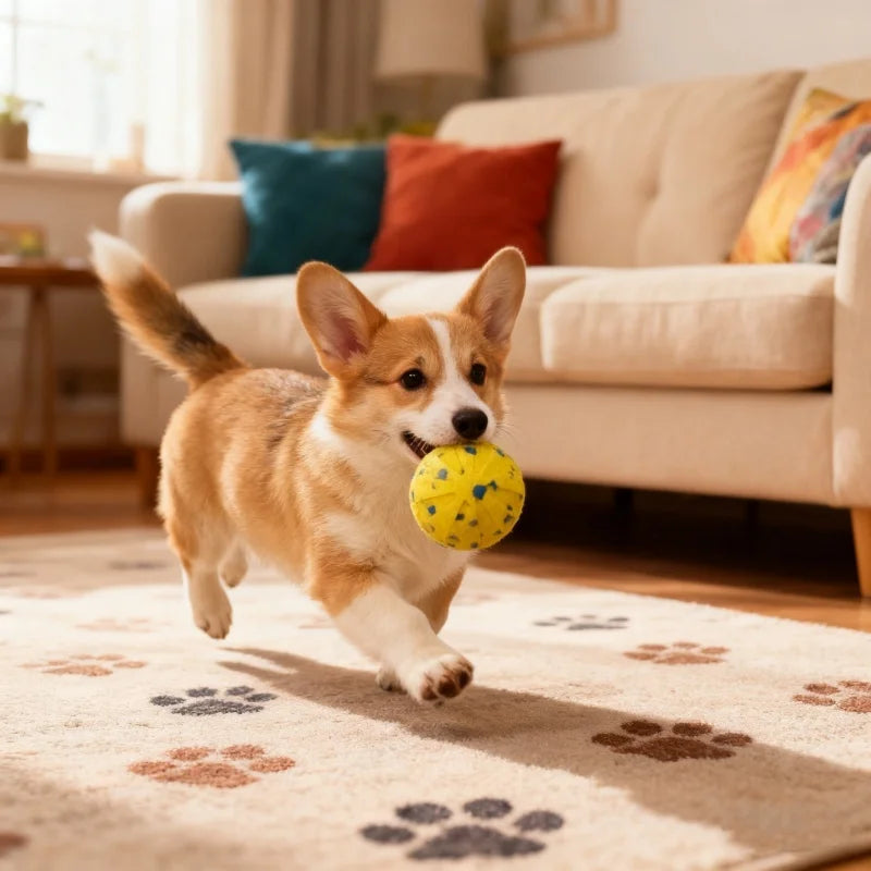 Interactive Smart Dog Ball – Automatic Moving & Bouncing Toy for Dogs