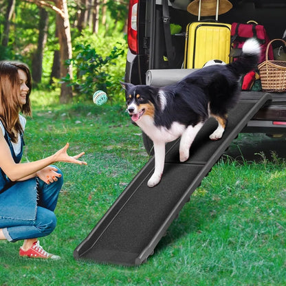 Folding Dog Ramp for Car & SUV – Non-Slip for Large Dogs