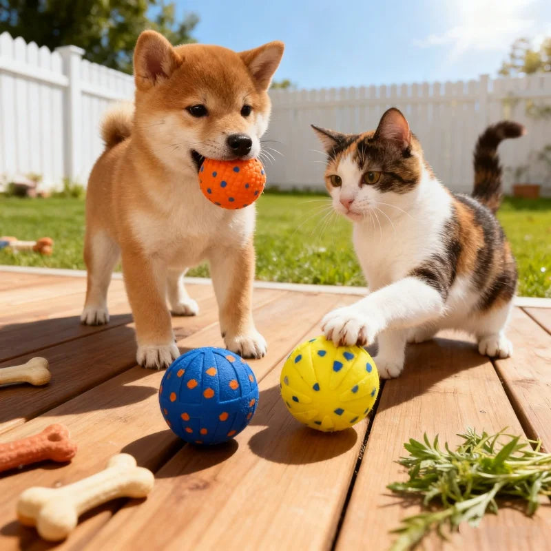Interactive Smart Dog Ball – Automatic Moving & Bouncing Toy for Dogs