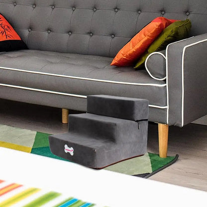 Small Dog Pet Stairs 3 Steps – Anti-Slip for Dogs & Cats