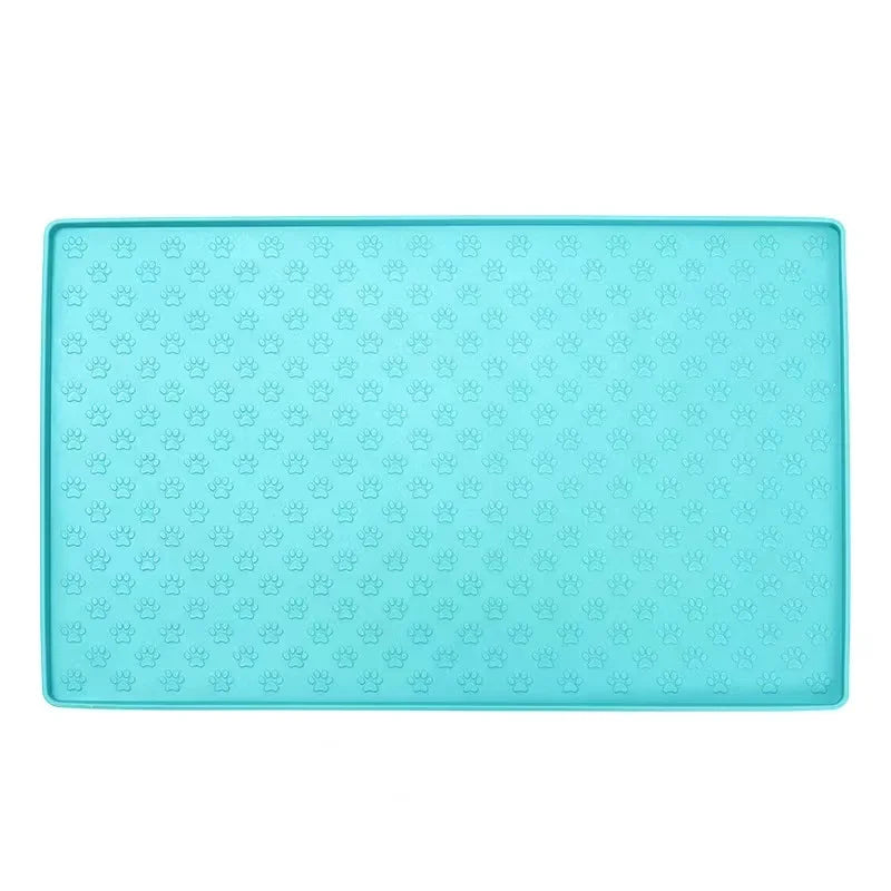 Pet Placemat – Silicone Waterproof Feeding Mat for Cats & Dogs Bowl Pad