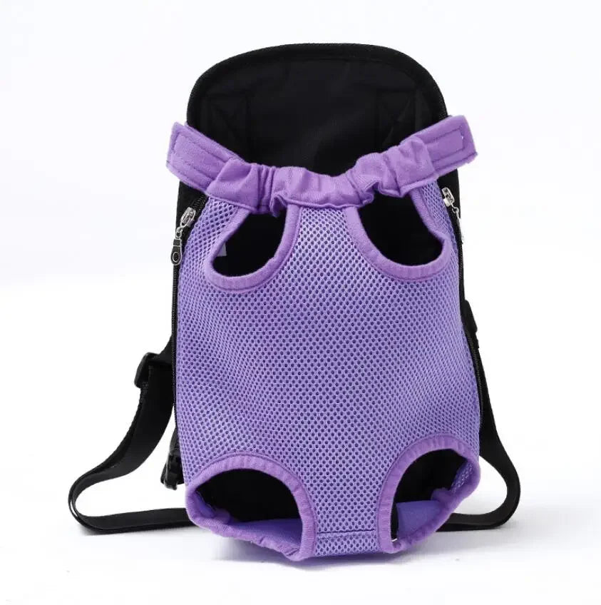 Adjustable Pet Carrier Backpack for Cats & Small Dogs