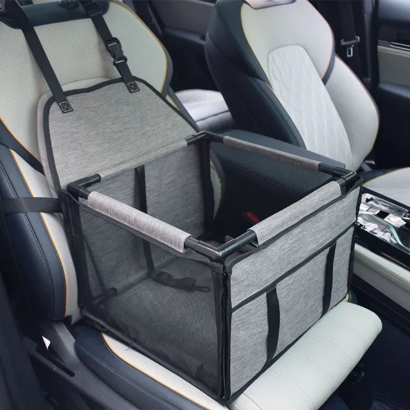 Waterproof Dog Car Seat Cover – Travel Hammock Carrier for Small & Medium Dogs