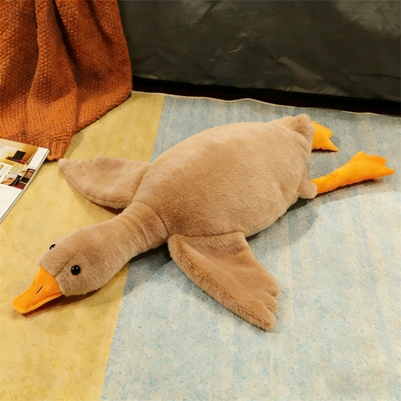 Goose Plush Pet Toy – Soft Anxiety Relief Companion for Dogs & Cats