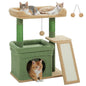 Small Cat Tree with Condo, Perch & Scratching Post
