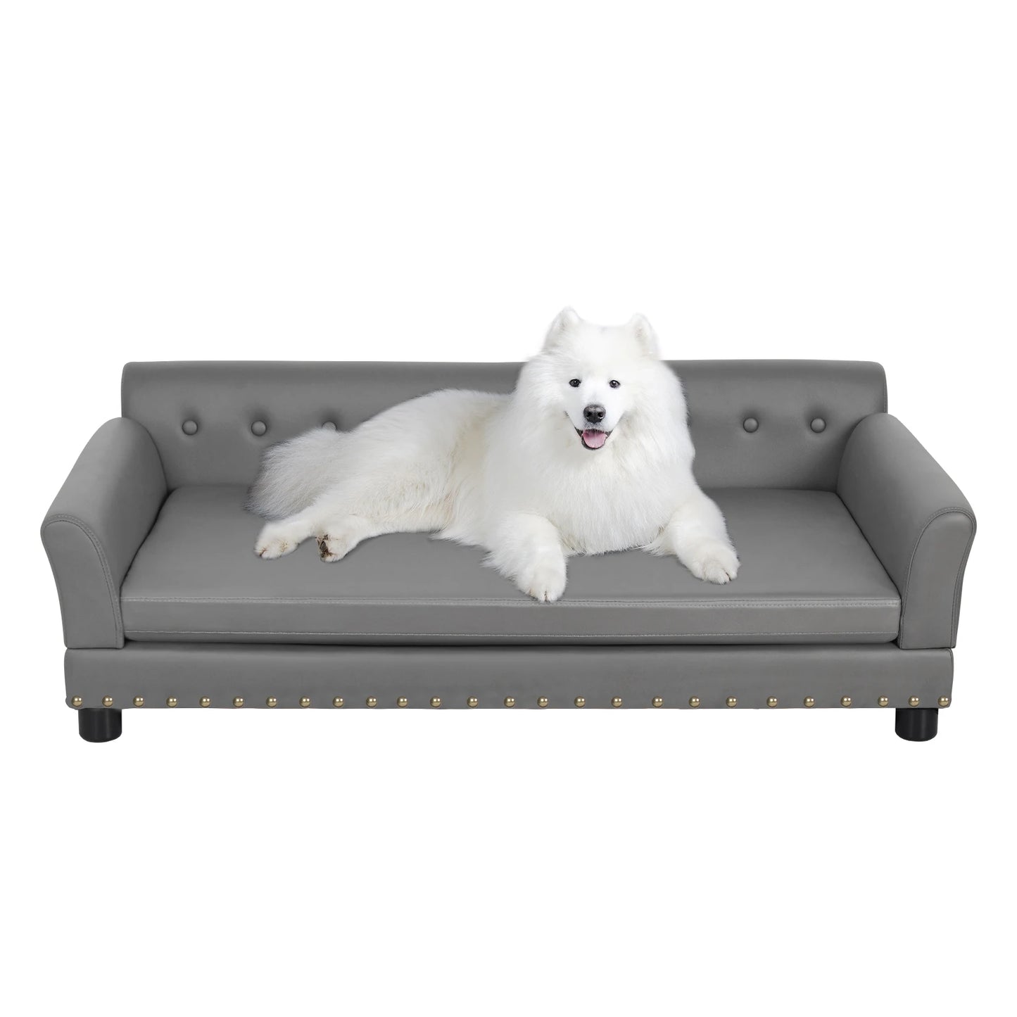 Modern Elevated Dog Sofa Bed for Medium & Large Dogs