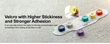 Mewoofun Pet Talking Buttons – Recordable Voice Training Toy