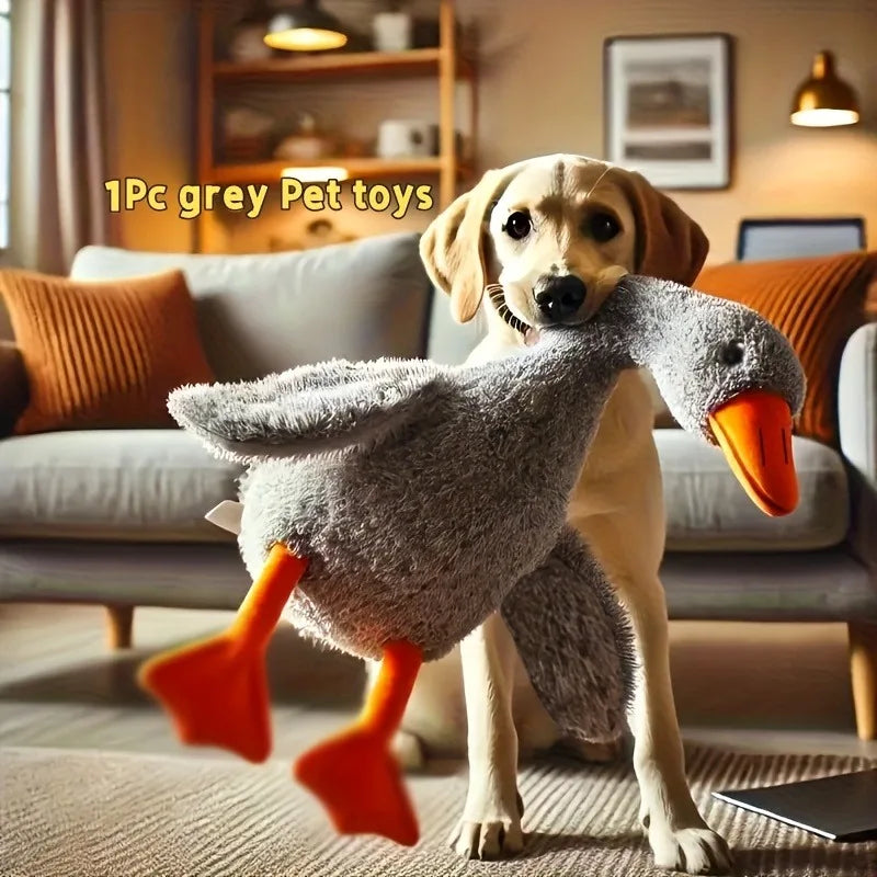Soft Colorful Duck Plush Toy – Anxiety Relief Pet Companion for Dogs & Cats (50cm)