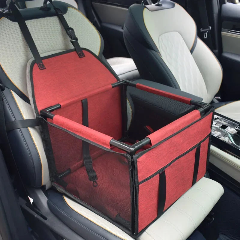Waterproof Dog Car Seat Cover – Travel Hammock Carrier for Small & Medium Dogs
