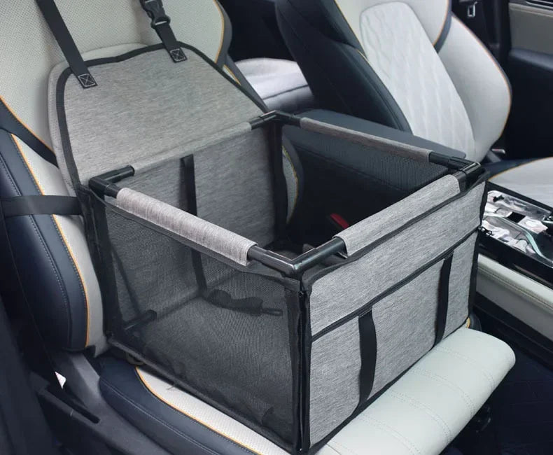 Waterproof Dog Car Seat Cover – Travel Hammock Carrier for Small & Medium Dogs