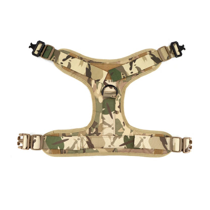 Tactical Dog Harness Set – Military Vest, Collar, Leash & Pouches