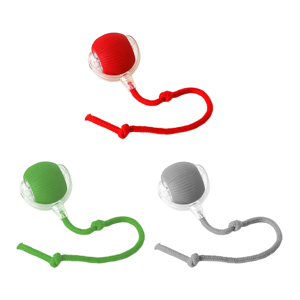Interactive Rolling Cat Ball – Rechargeable Automatic Toy for Indoor Cats